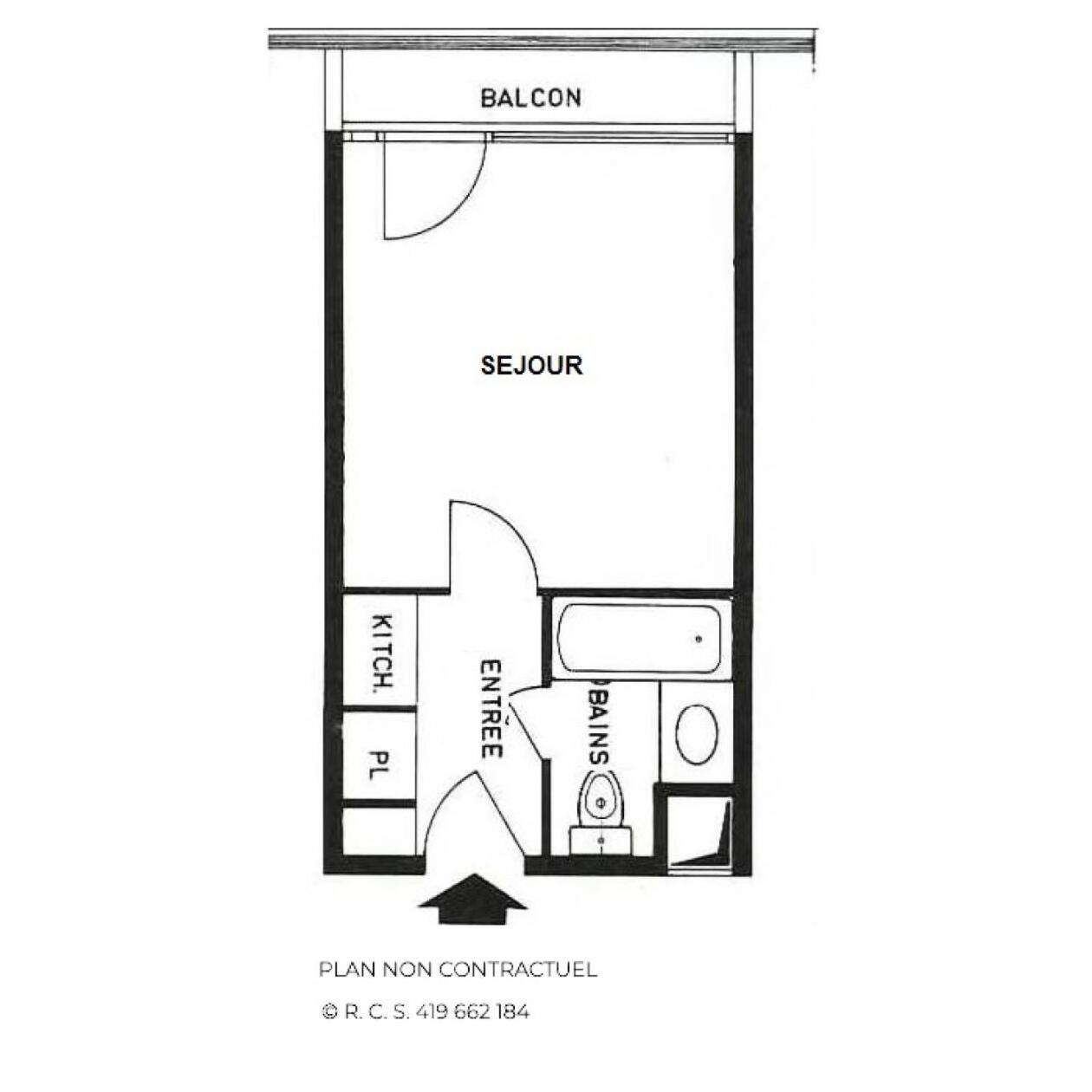 Residence Chaviere - Studio Pour 4 Personnes Avec Balcon Expose Sud Mae-5494 Saint-Martin-de-Belleville Exteriér fotografie